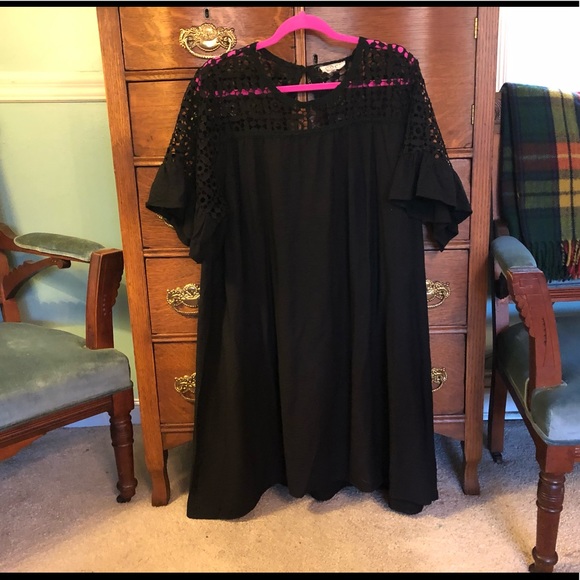 Chic Soul Dresses & Skirts - Chic Soul Black Lace Dress 3X